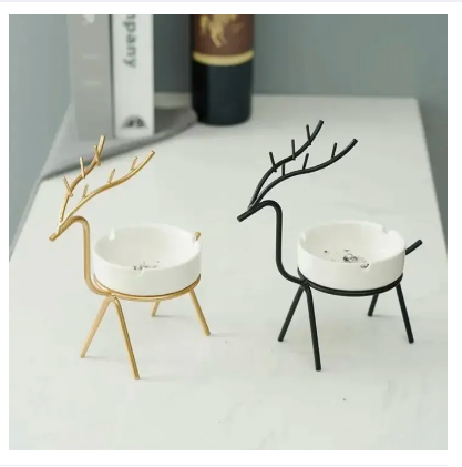 Ashtray Deer ceramic